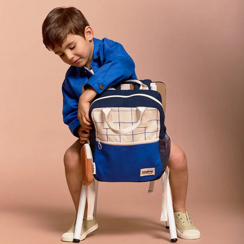 Arthur Kinderrucksack Tricolore Kariert