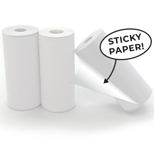 Papierrollen Selbstklebend 3er Pack für Hoppstar Artist