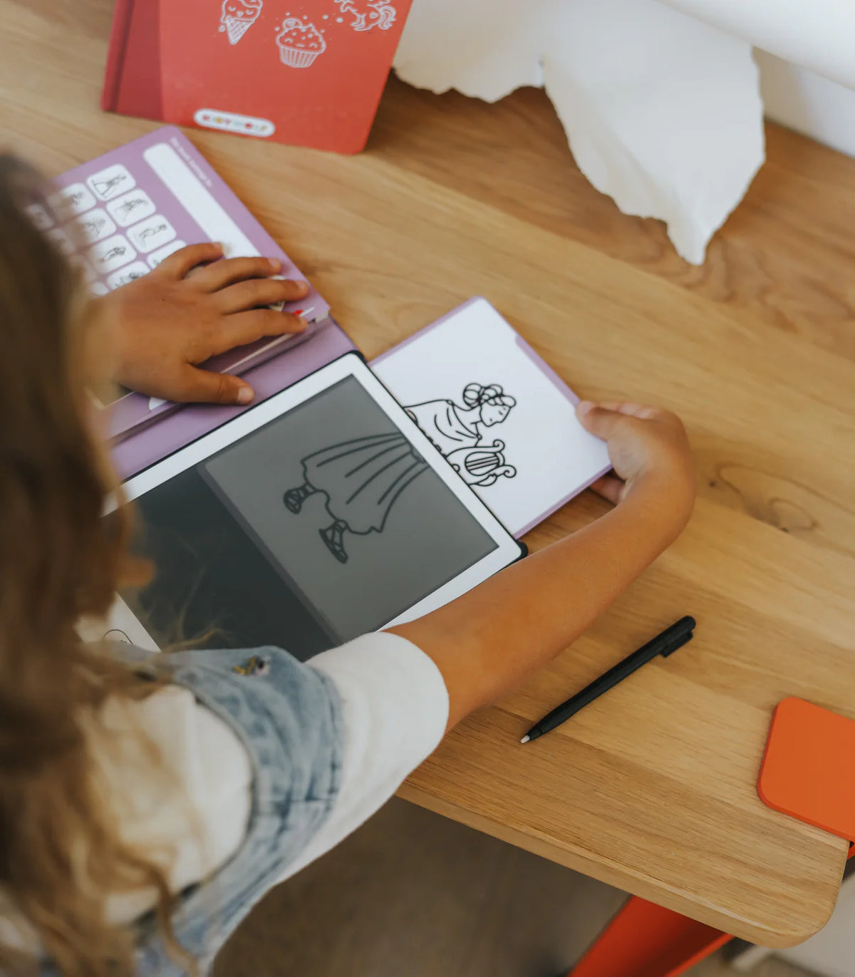 Kidydraw Mini Zeichentablet Prinzessin