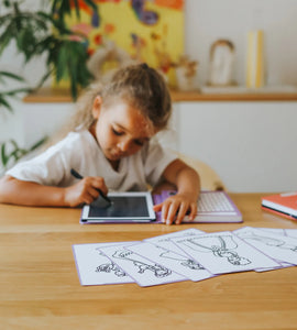 Kidydraw Mini Zeichentablet Prinzessin
