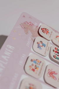 Wochenplaner Einhorn Glitzer