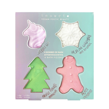 Laden Sie das Bild in den Galerie-Viewer, Weihnachtliches Badebomben Set
