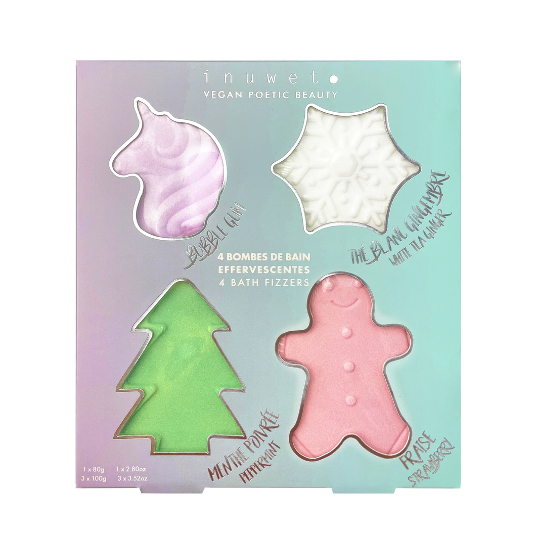 Weihnachtliches Badebomben Set