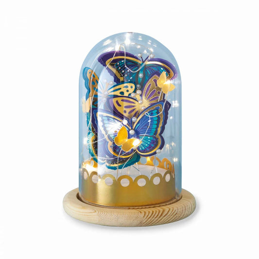 Beleuchtete Schmetterlings-Glocke Zum Basteln