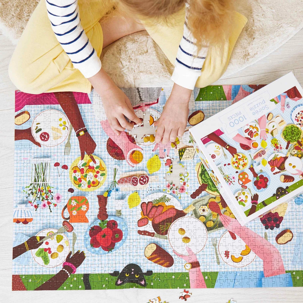 Familienessen Puzzle 1000-teilig