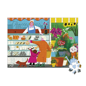 Auf dem Markt Puzzle 500-teilig