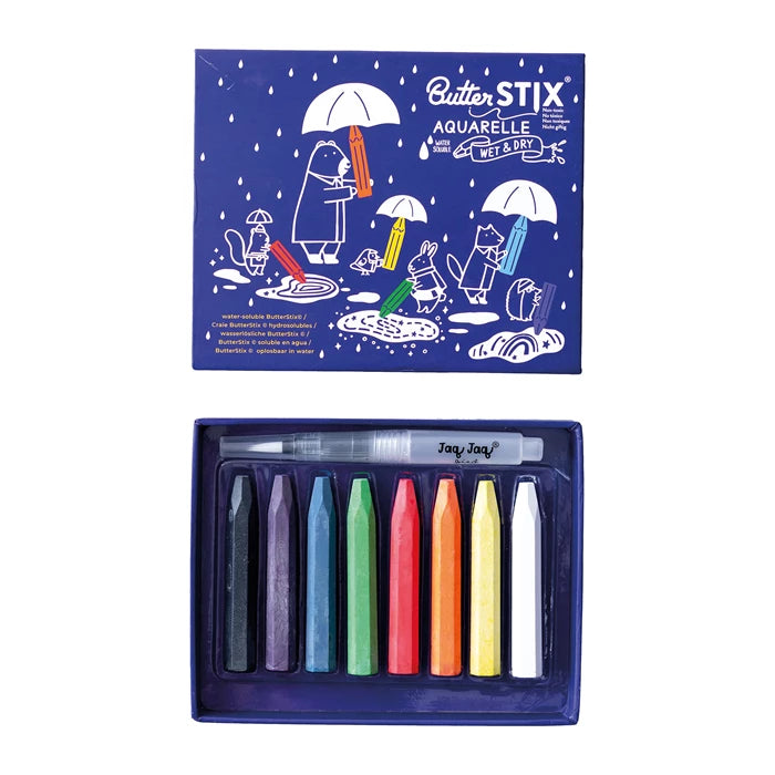 Butterstix Aquarellstifte mit Wasserstift