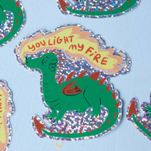 Laden Sie das Bild in den Galerie-Viewer, Glitzersticker  &quot;You Light My Fire&quot;