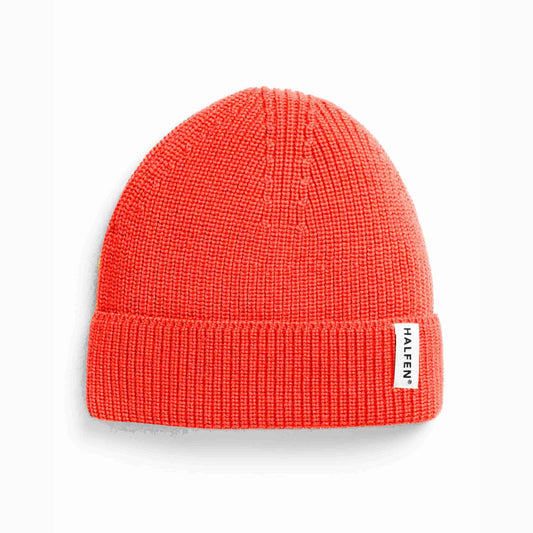 Merino Beanie Neon Orange
