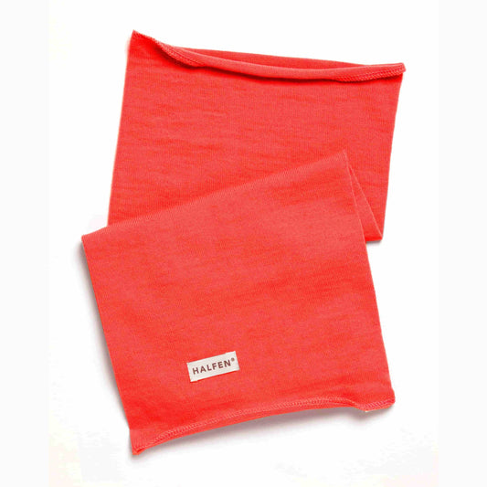 Merino Loopschal Neon Orange