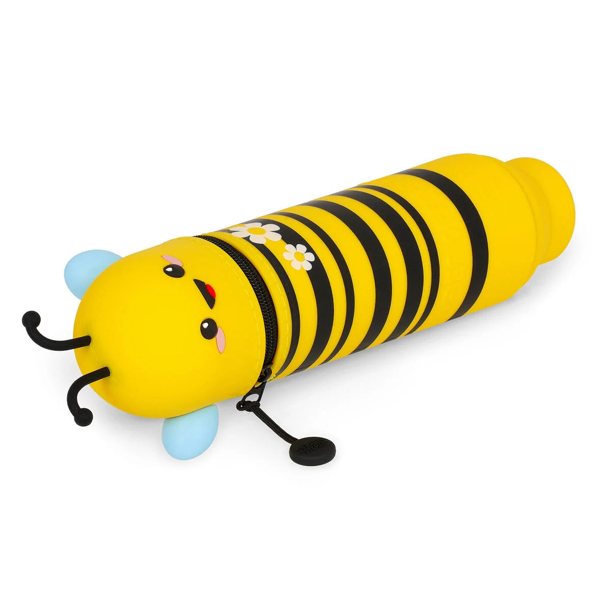 2-in-1-Federmäppchen aus Silikon Biene