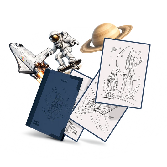 Zeichenvorlagen Kidydraw Pad "Galaxy"