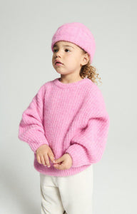 Kindermütze East Bubble-Pink Meliert