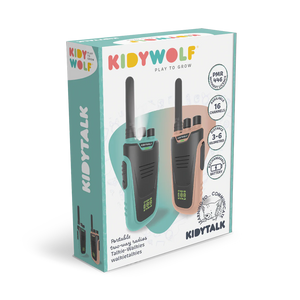 Kidytalk Walkie Talkie Set rosa/türkis