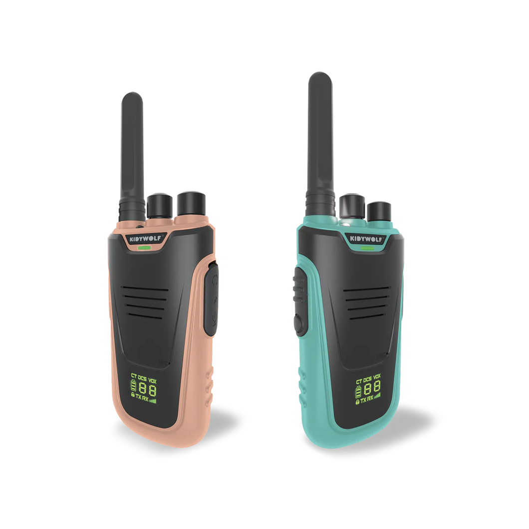 Kidytalk Walkie Talkie Set rosa/türkis