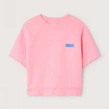 Laden Sie das Bild in den Galerie-Viewer, Kurzarm Sweatshirt Izubird Zuckerwatte Vintage