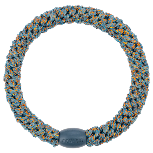 Haargummi Dusty Blue Bronze