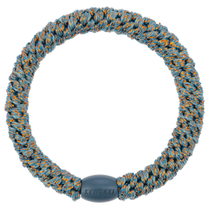 Haargummi Dusty Blue Bronze