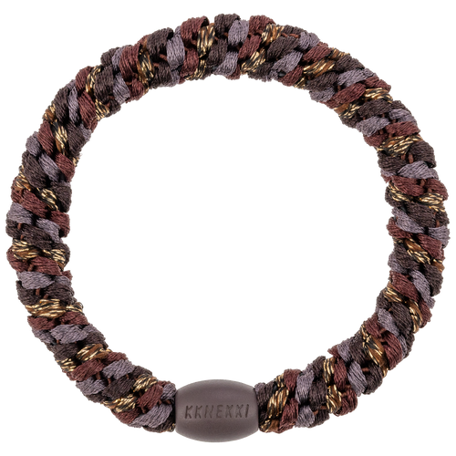 Haargummi Mix Cedar Coffe Glitter