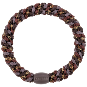 Haargummi Mix Cedar Coffe Glitter