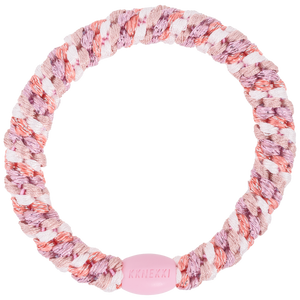 Haargummi Mix Dusty Rose Pink Glitter