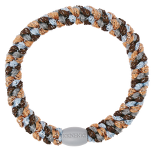 Laden Sie das Bild in den Galerie-Viewer, Haargummi Mix rosegold seablue