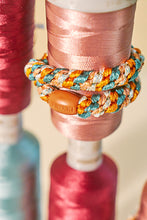 Laden Sie das Bild in den Galerie-Viewer, Haargummi Mix terracotta teal