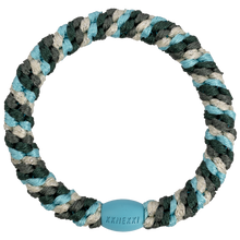 Laden Sie das Bild in den Galerie-Viewer, Haargummi Mix turquoise jungle glitter