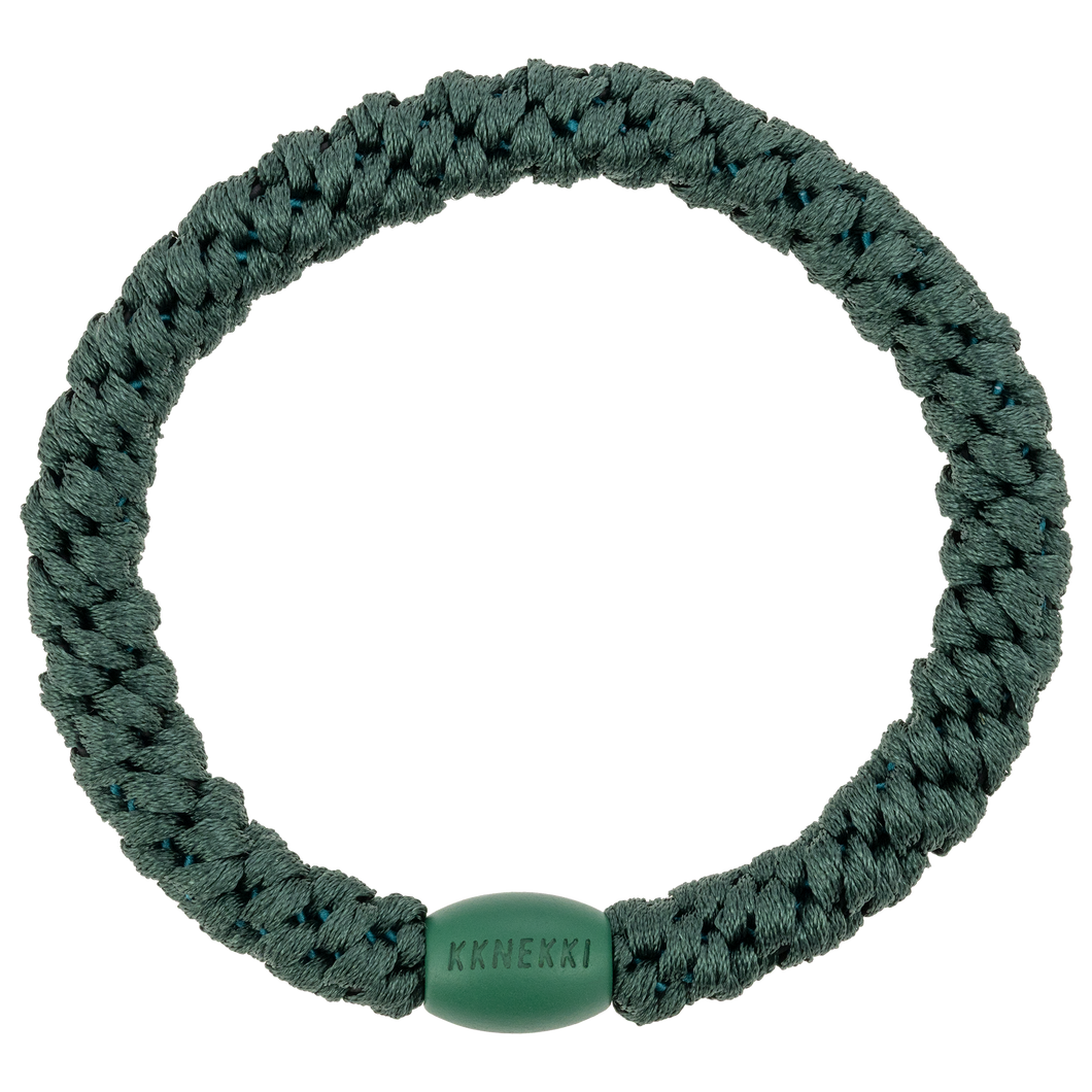 Haargummi Peacock Blue