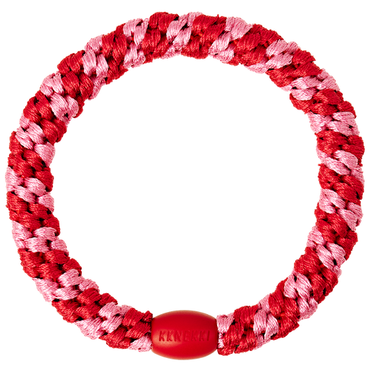 Haargummi Red Bubblegum stripe