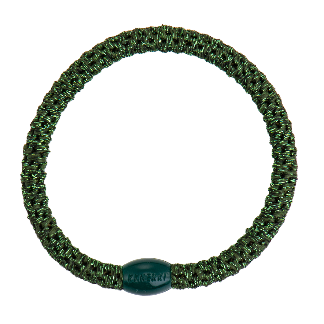 Haargummi Slim Army Glitter