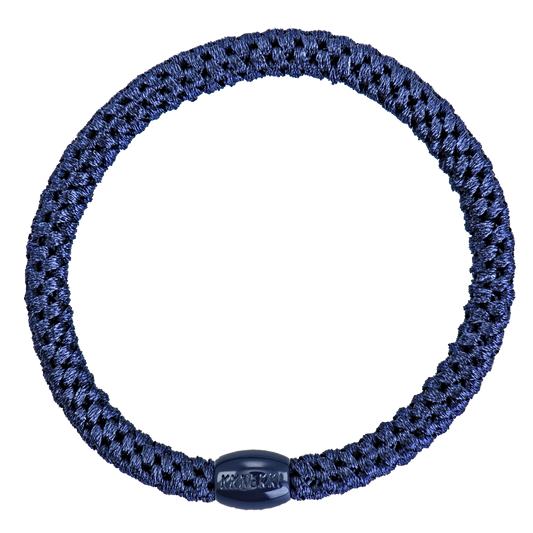 Haargummi Slim Navy