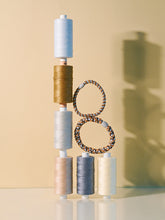 Laden Sie das Bild in den Galerie-Viewer, Haargummi Slim mix rosegold seablue