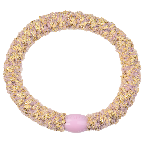 Haargummi Velvet Glitter Dusty Rose