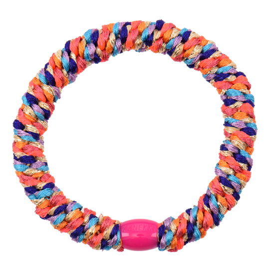 Haargummi Multi Orange Pink Neon
