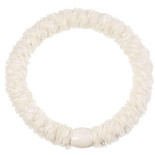 Haargummi Velvet Ivory