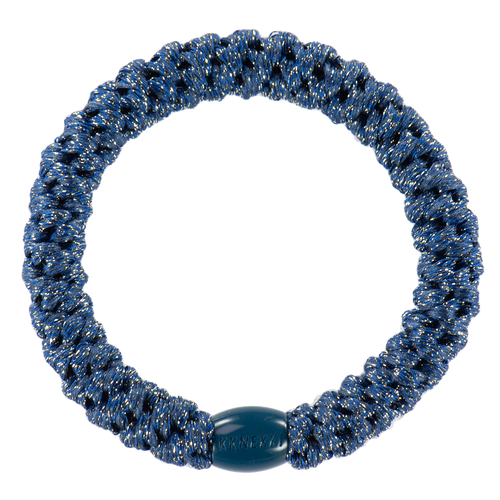 Haargummi Navy Glitter