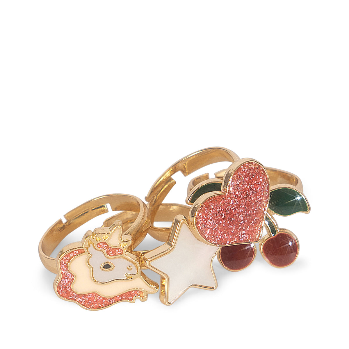 12er Set Ringe