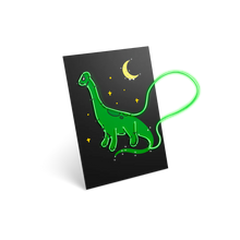 Laden Sie das Bild in den Galerie-Viewer, Kidyneon Fädelbild Dinosaurier