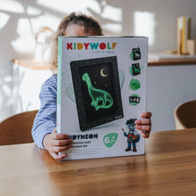 Laden Sie das Bild in den Galerie-Viewer, Kidyneon Fädelbild Dinosaurier