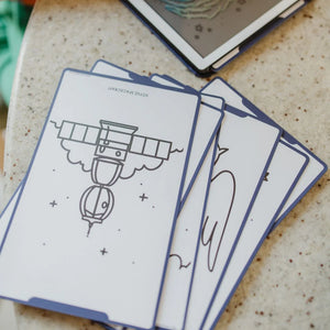 Kidydraw Mini Zeichentablet Weltraum