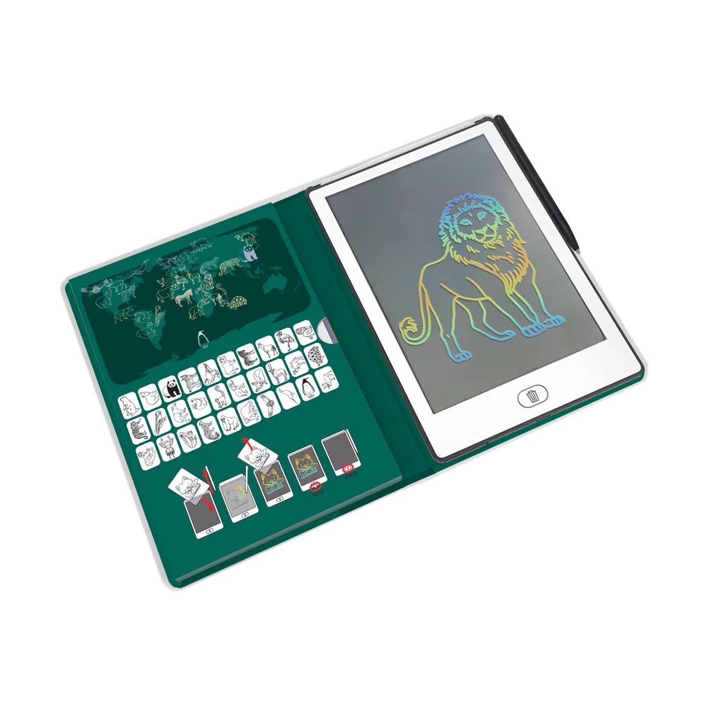 Kidydraw Mini Zeichentablet Wilde Tiere