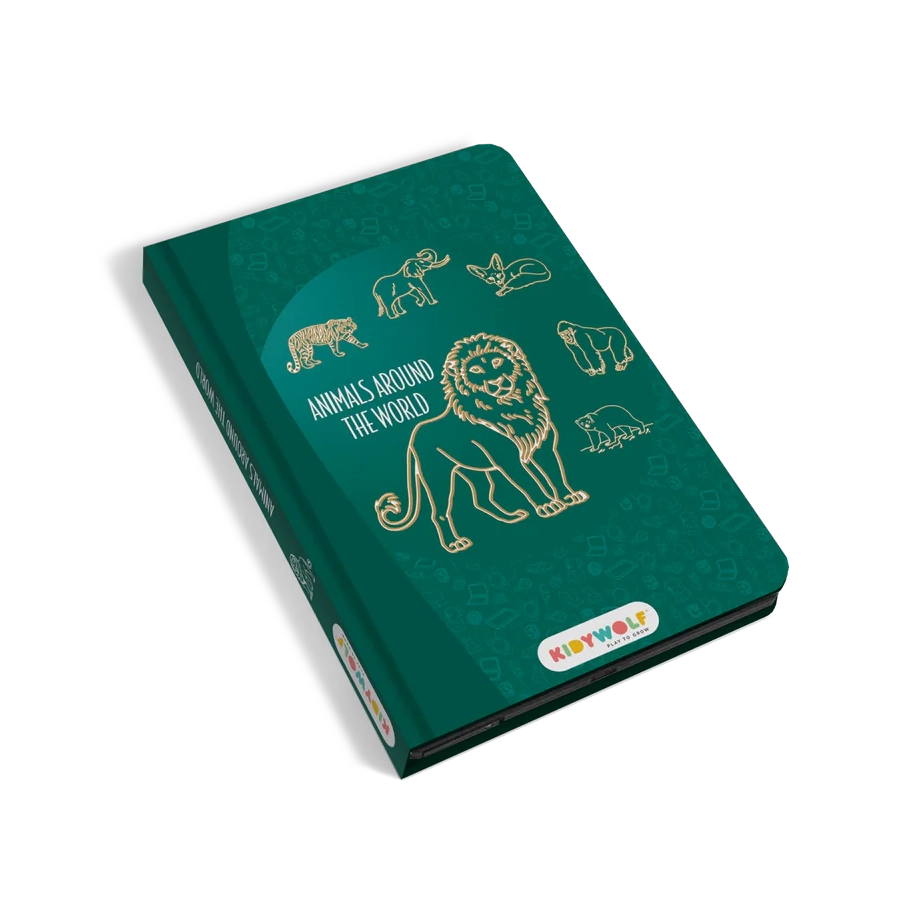 Kidydraw Mini Zeichentablet Wilde Tiere