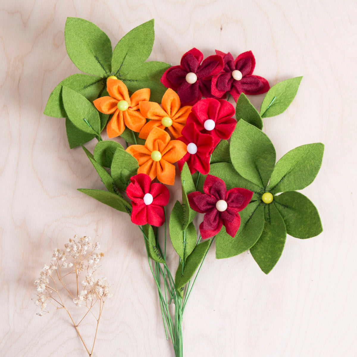 Crafters Diy Filz Blumenstrauß