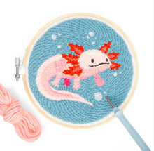 Laden Sie das Bild in den Galerie-Viewer, Axolotl Punch Needle Set