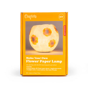 Crafters Diy Blumenlampe