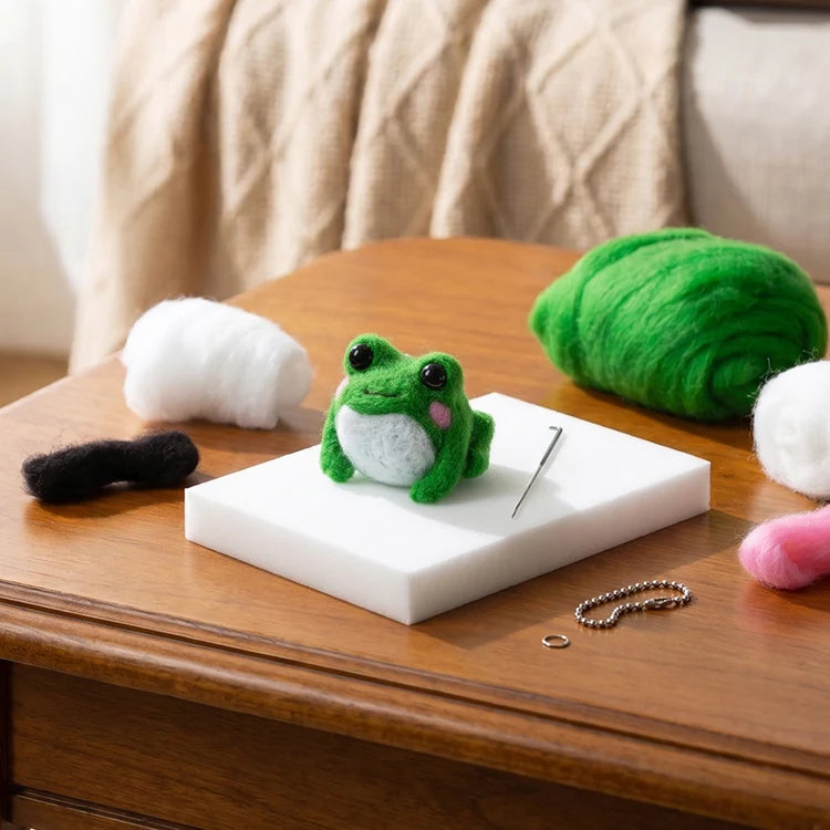 Frosch Filzanhänger Kit