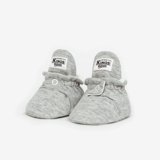 Booties Cotton Classic Grey