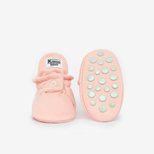Laden Sie das Bild in den Galerie-Viewer, Booties Cotton Gripper Rose