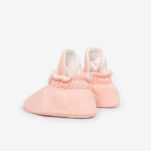 Laden Sie das Bild in den Galerie-Viewer, Booties Cotton Gripper Rose
